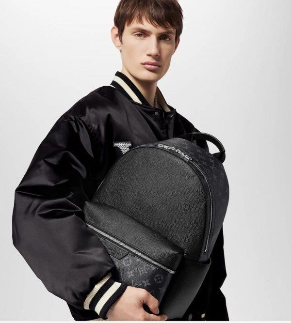 Louis Vuitton Black Taigarama Premium High&Quality Backpack With OG Box & Dust Bag (Black M46553)