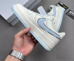 airforce 1 07 low keep fresh beige blue silver