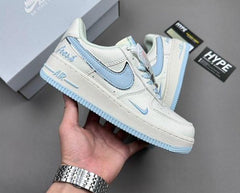 airforce 1 07 low keep fresh beige blue silver
