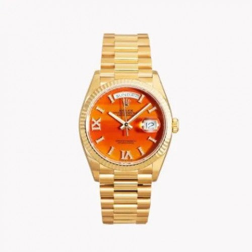 ROLEX DAY DATE ORANGE YZ
