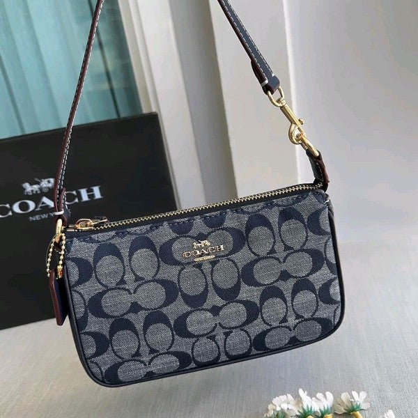 Coach Nolita 18 Navy With Original Box