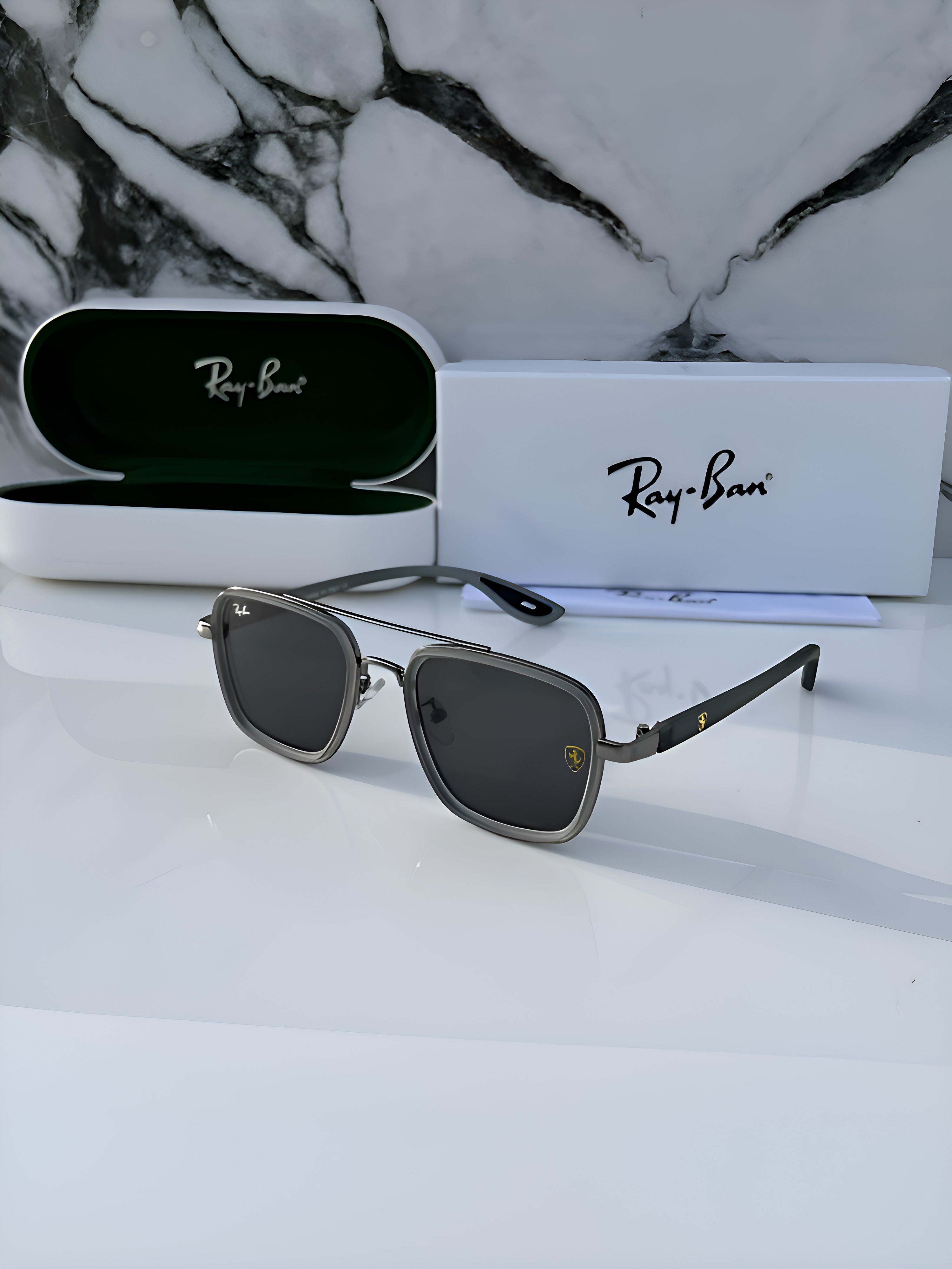 Rayban 06 grey black