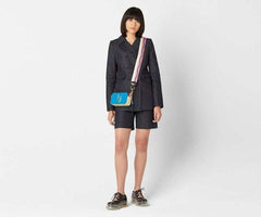 Marc Jacobs The SnapShot Camera Sling Bag With Dust Bag & OG Box (996 Pearl Blue)