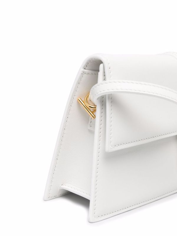 Jacquemus Leather LE Bambino Long Black With Sling Strap OG Box & Dust Bag (6828-1 White)