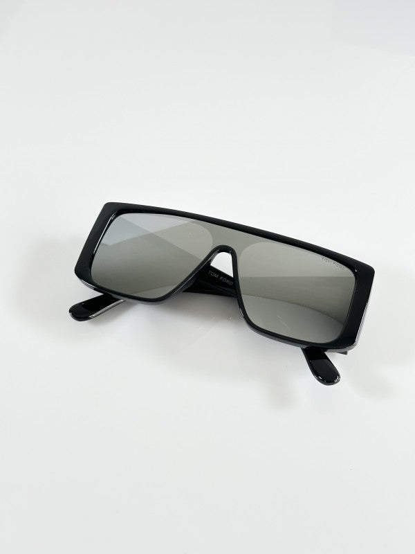 Tomford 0710 Black Silver Mercury