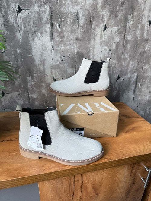 Zaraa Chelsea boots Grey Suede