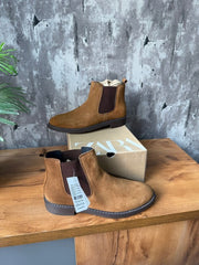 Zaraa Chelsea boots Brown Suede