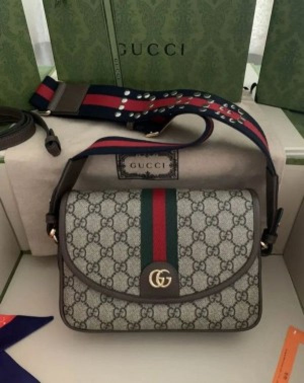 Gucci Ophidia Sling With OG Box Dust Bag & Sling Belt (G2016)