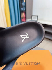 Louis Vuitton Premium Criscross LV Slide Sandal