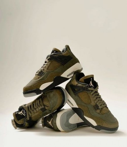 Nike air jordan 4 craft olive semi ua