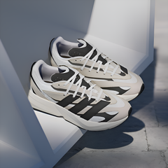 Adidas men s lightblaze sneakers beige