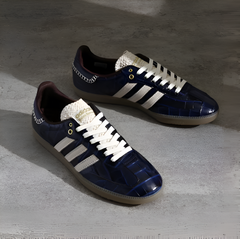 wales bonner x samba croc navy