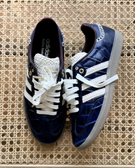 wales bonner x samba croc navy