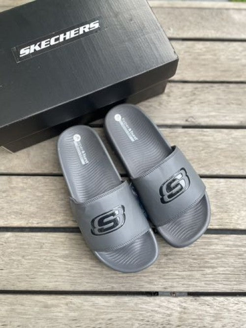 Skechers Hyper Burst Recover Shadow Good Year Grey Slide