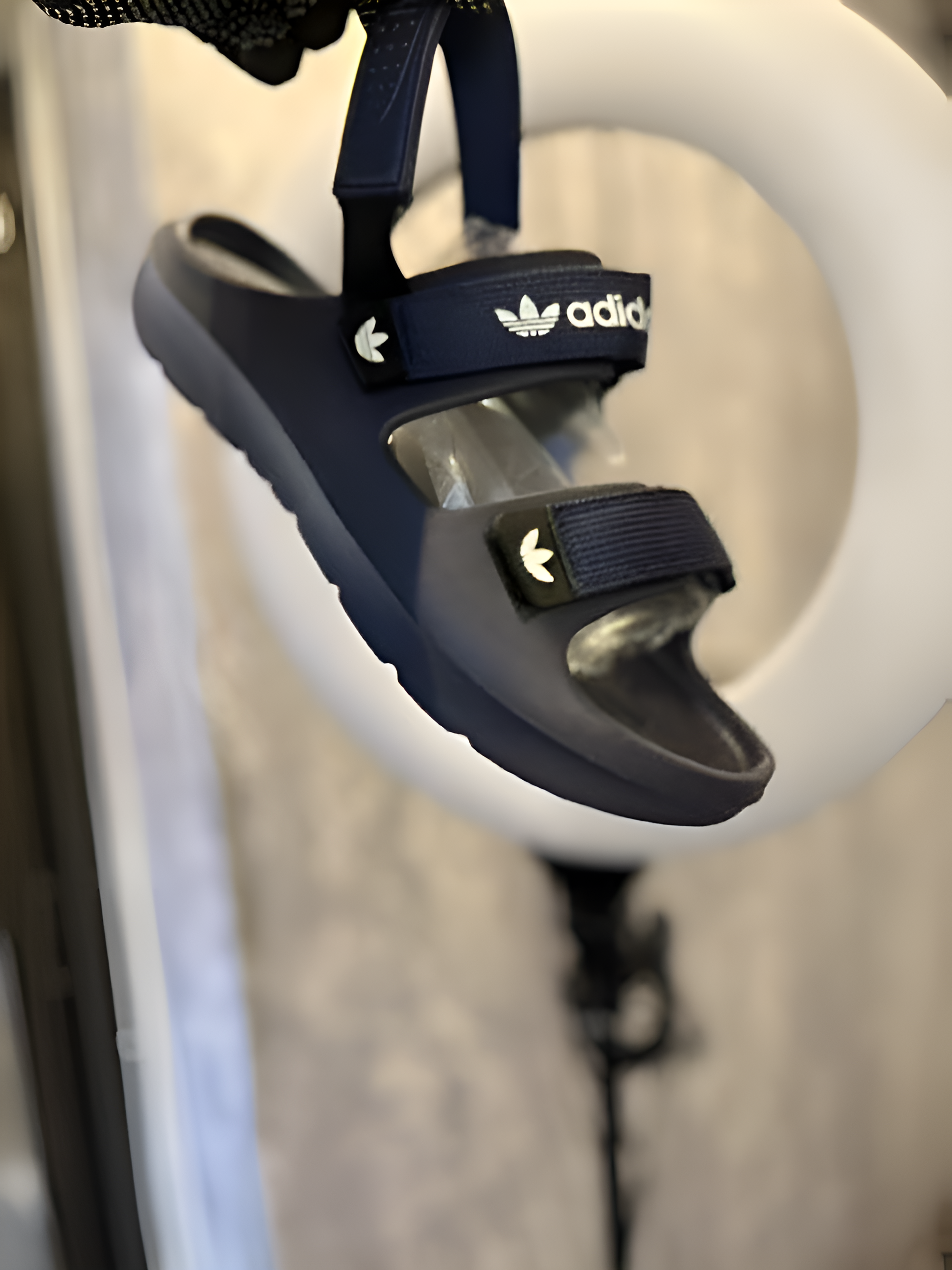 Adidas Lightweight Velcro Sport Sandals Blue