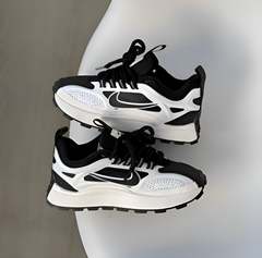 NIKE BAILLELI PLATFORM SNEAKER BLACK WHITE