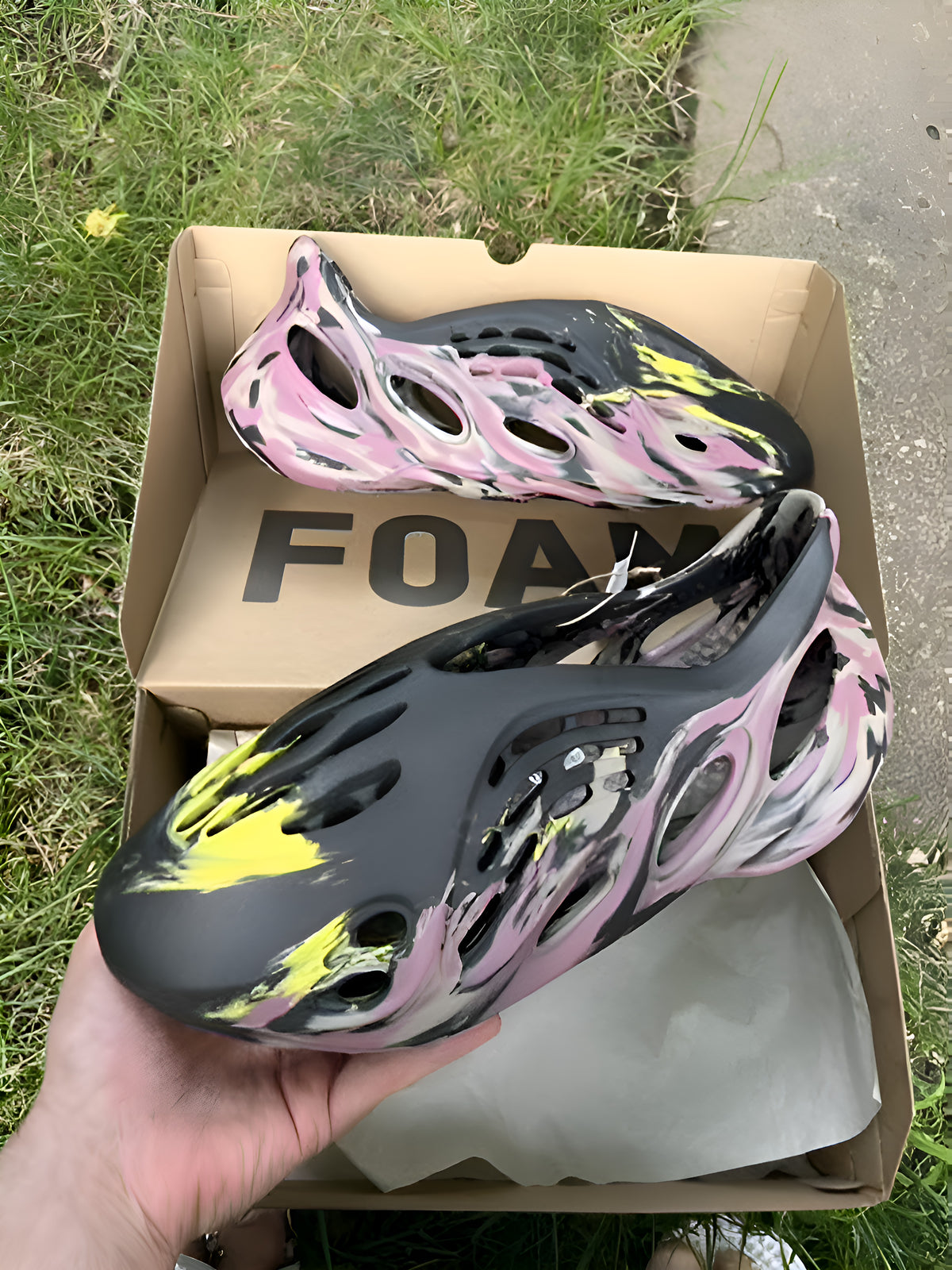 Adidas Yeezy Foam Runner MX Carbon UA Quality