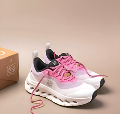 ON CLOUD  RUNNING LOEWE WHITE PINK
