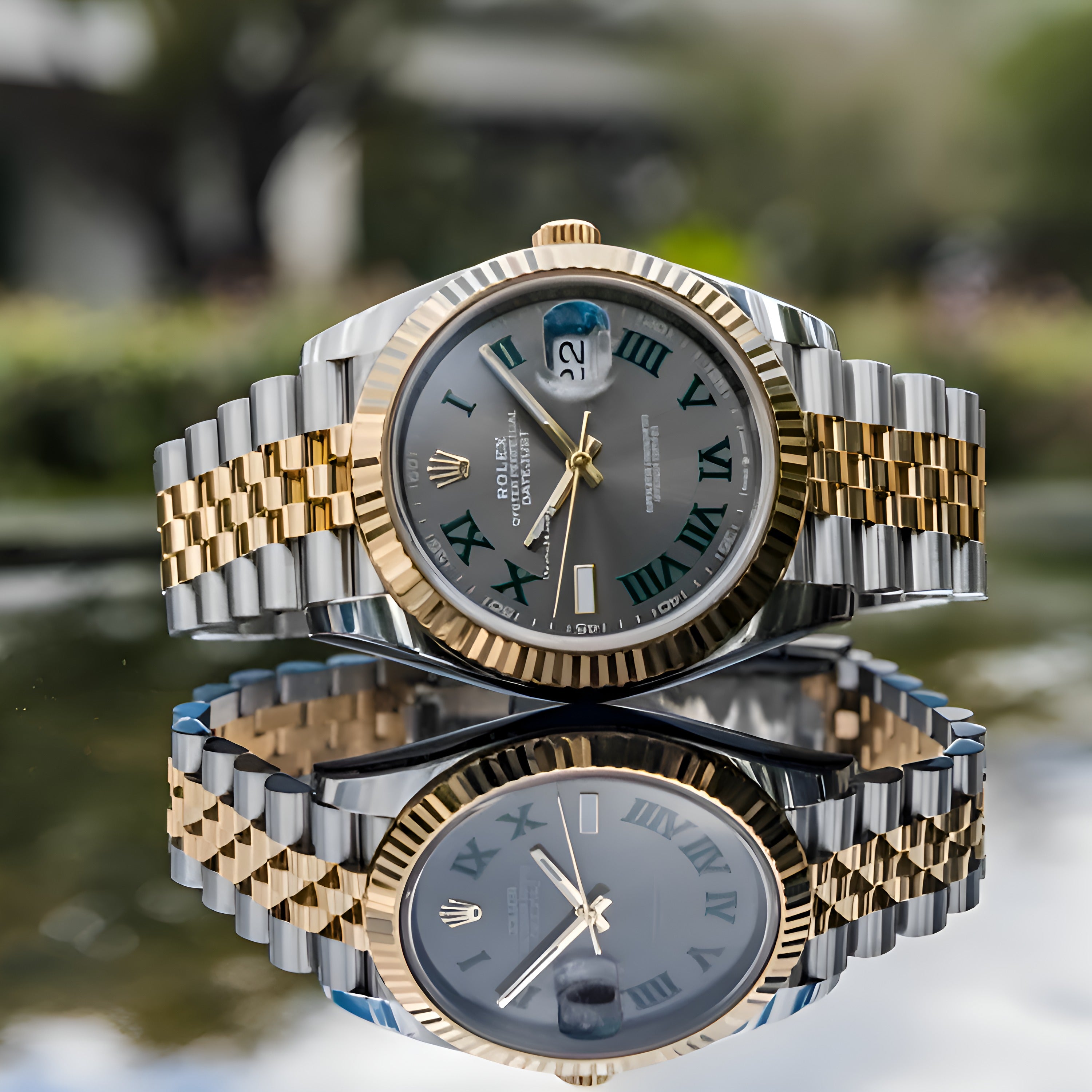 Rolex Oyster perpetual Date Just Automatic Gold