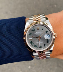 Rolex Oyster perpetual Date Just Automatic Copper