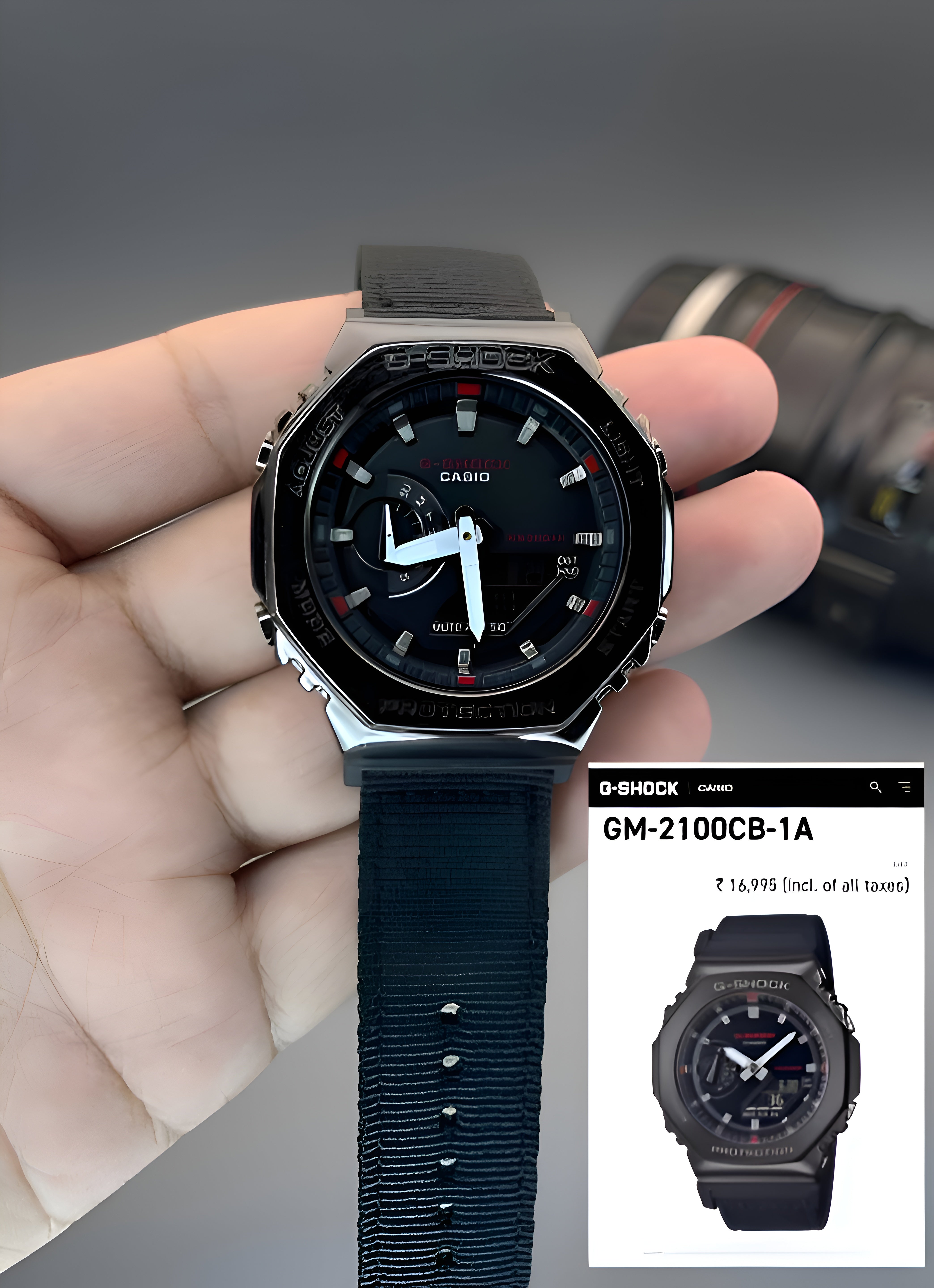 Casio g shock gm2100cb