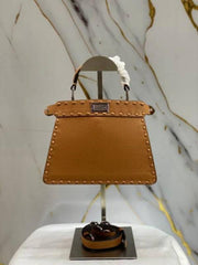 Fendi Brown PeekaBoo IseeU Mini With OriginalBox