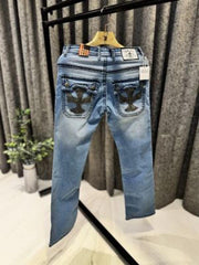 LAGUNA BEACH SKY BLUE DENIM STRAIGHT FIT