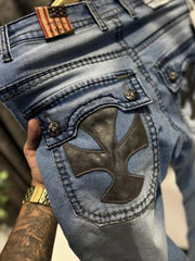 LAGUNA BEACH SKY BLUE DENIM STRAIGHT FIT