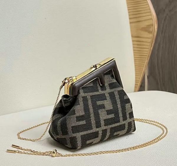 Fendi First Nano Mono With CrossbodySling OriginalBox Packing