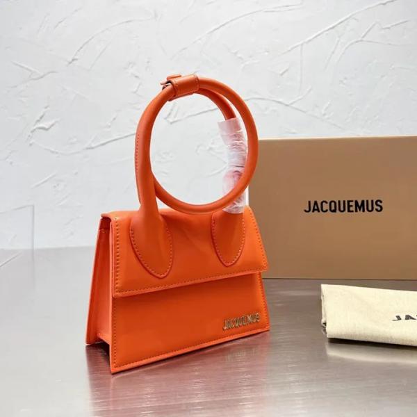 Jacquemus Le Chiquito Large Orange With Original Box