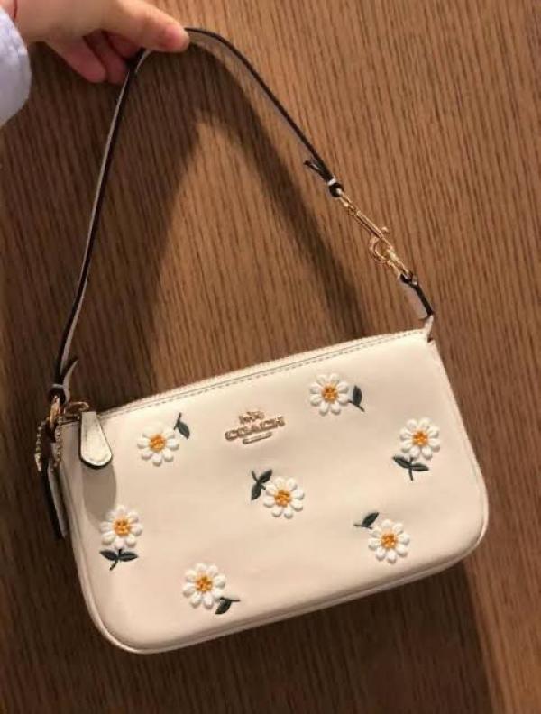 Coach Studio Baguette Black Patent Leather Shoulder Bag
