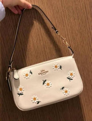 Coach Studio Baguette Black Patent Leather Shoulder Bag