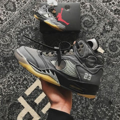 Air Jordan 5 Muslin X Off White