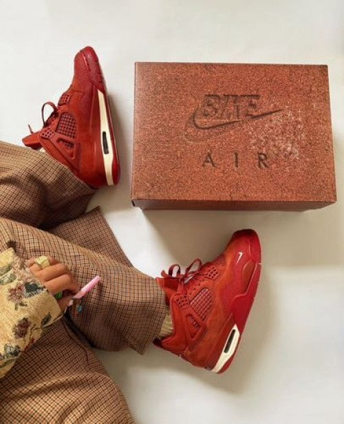 AIR JORDAN 4 X NIGEL SYLVESTER BRICK BY BRICK semi Ua quality with keychain and Og box