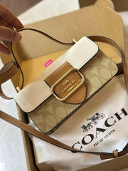 Coach Morgan Leather Small Crossbody Bag Premium Highend DoubleBox