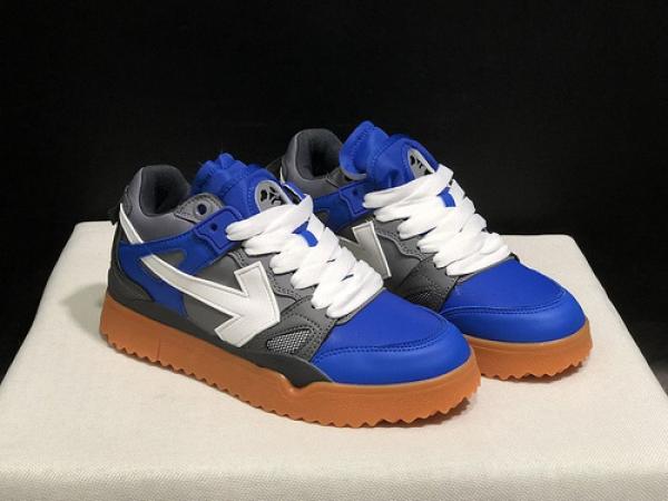 OFF-WHITE MIDTOP SPONGE SNEAKERS MADE OF LEATHER