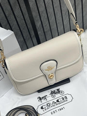 Coach Turnlock Hadley Black Shoulder Crossbody Bag With OriginalBox