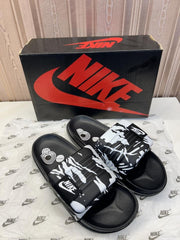 Nike offcourt Camo White Black Adjust Premium Slide