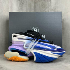 Balmain Unicorn Low Top Sneaker Blue