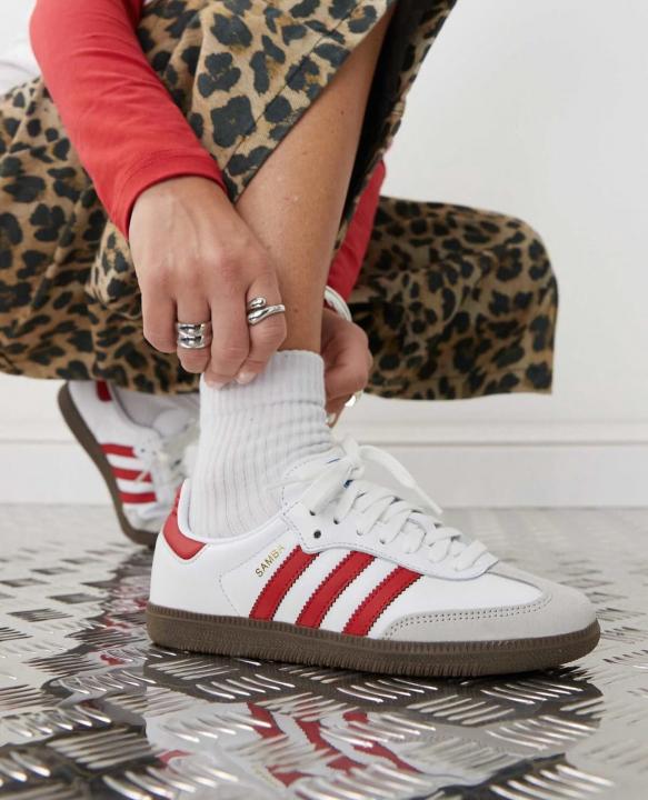 Adidas Samba OG White Red women