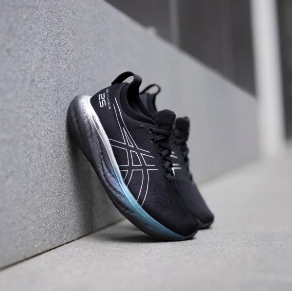 Asics Gel Nimbus 25 Platinum Black 166
