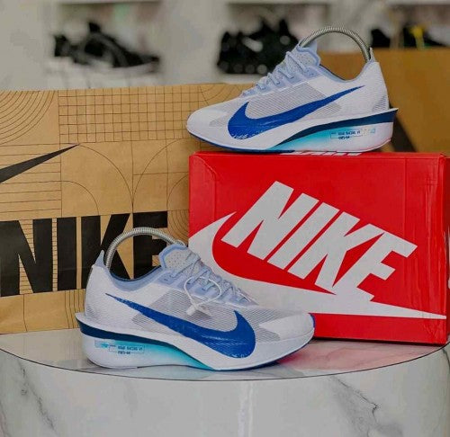 Nike Vaporfly 4 Road Racing White Blue