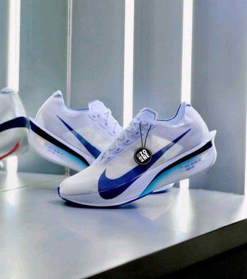 Nike Vaporfly 4 Road Racing White Blue