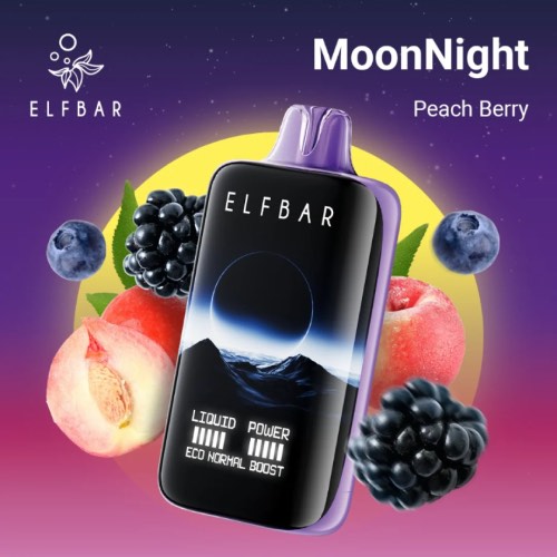 Moon Night 40k puffs peach berry