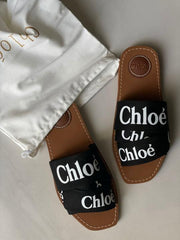 Chloe Woody Mules For Women With Original Box And Carry Bag