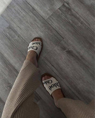 Chloe Woody Mules For Women With Original Box And Carry Bag