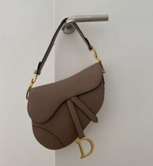Dior Saddle Brown ShoulderBag With OriginalBox