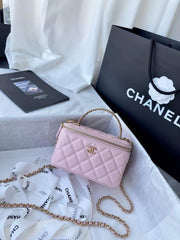 Chanel Top Handle Vanity Bag With OriginalBox