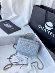 Chanel Top Handle Vanity Bag With OriginalBox