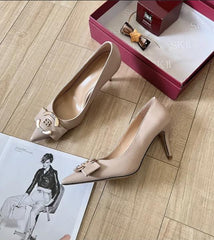 Balenciaga BB Paris Pump Heels Apricot For Her With Original Box And Carry Bag